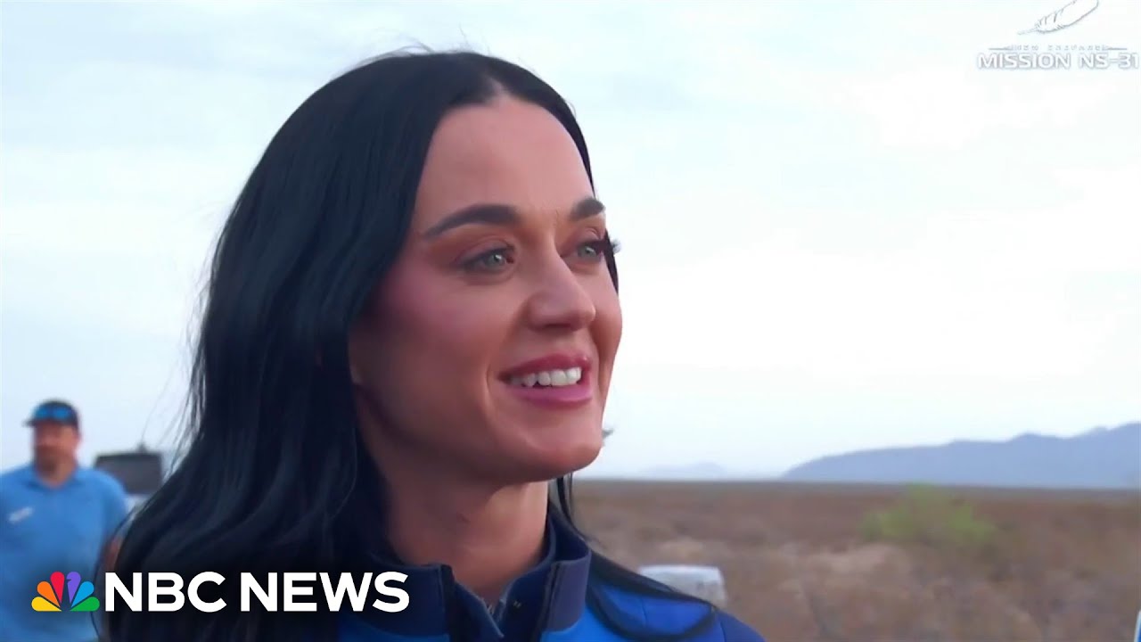 Katy Perry on space flight: 'This experience is second to being a mom'