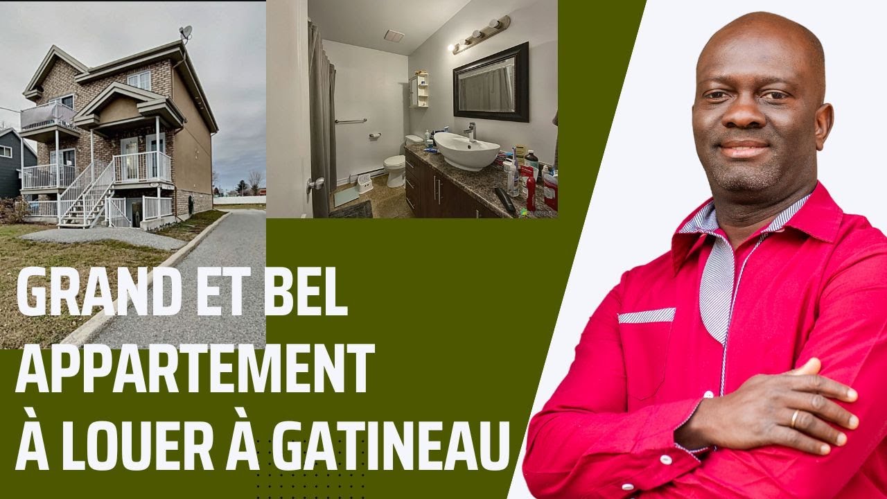 Grand et bel appartement à louer à Gatineau