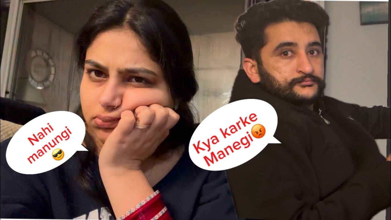 मेरे साथ ही ऐसा क्यों होता है 🥹|| Prank Fail On Husband || Haryanvi Couple Vlog🇨🇦||365 days 365 vlog