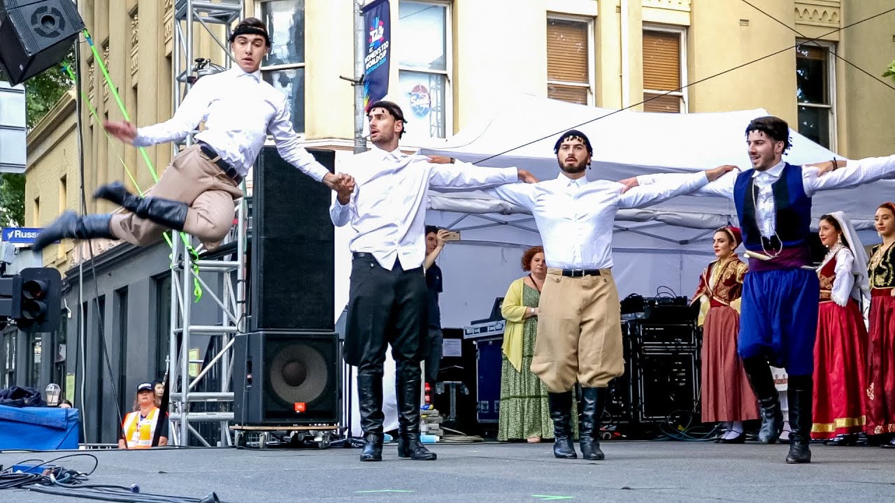 33rd Antipodes Greek Festival - Cretan Brotherhood Pre-Senior Dance Group - Pentozali