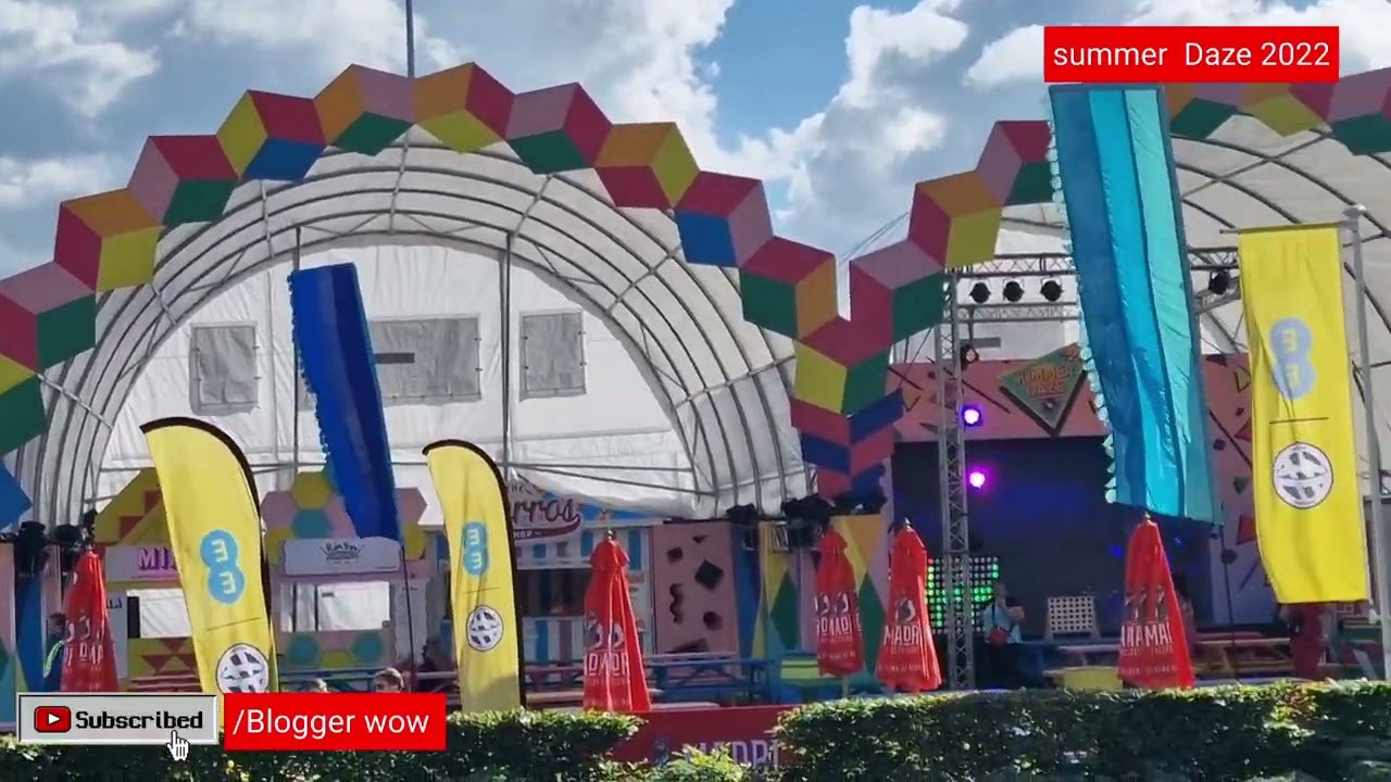 Summer Daze Trafford Centre 2022(Summer Daze Funfair)#manchester #happy