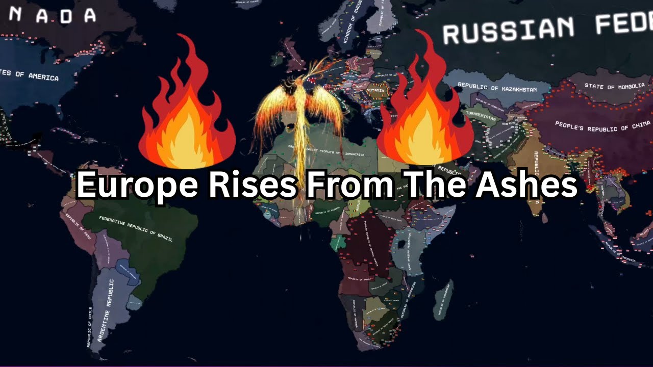 Europe Rises From The Ashes TFR Hoi4 Timelapse