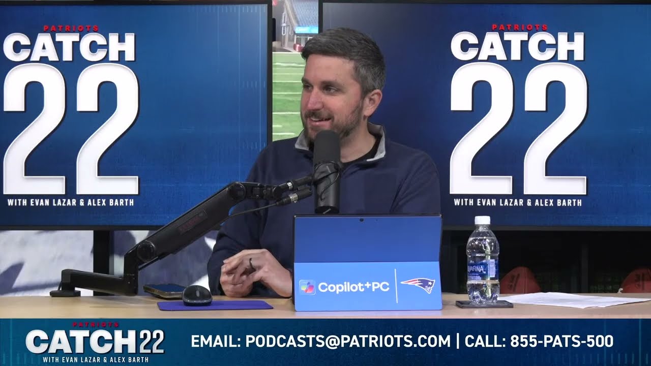 LIVE: Patriots Catch-22 3/18: Latest NFL News, Roster Reset (offense), NFL Draft Talk