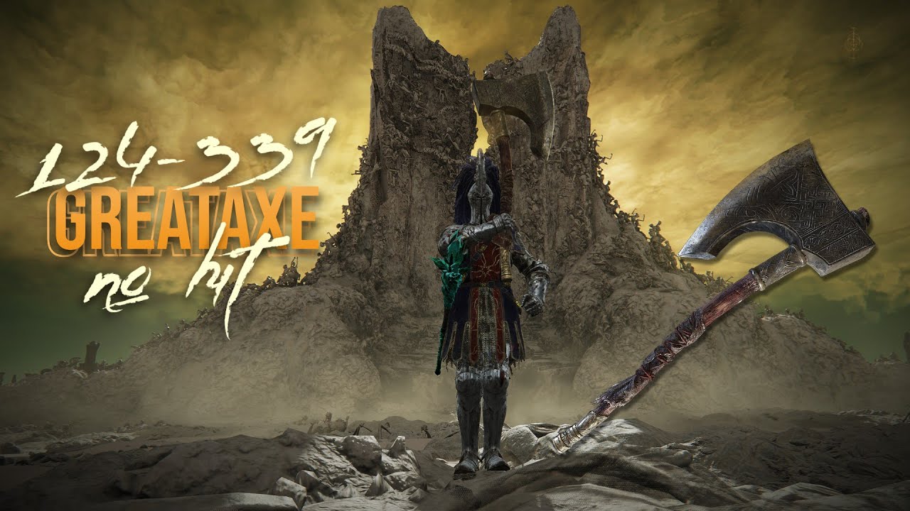 Greataxe No Hit Promised Consort Radahn - Elden Ring DLC [124-339]