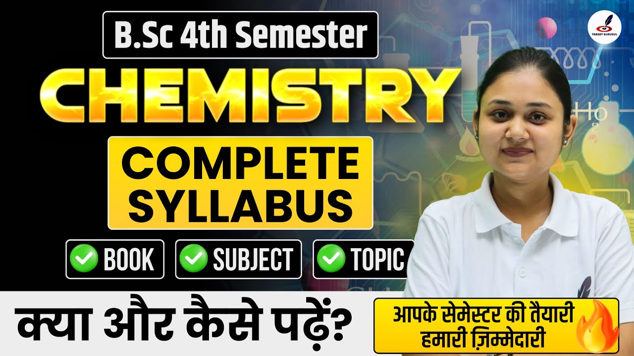 Chemistry B.Sc 4th Semester Syllabus I Book,Subject,Paper I B.Sc 4th Semester I Chemistry