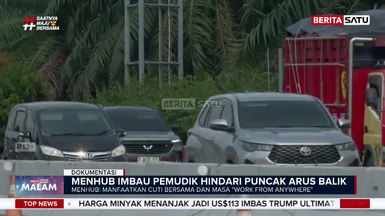 Menhub Imbau Pemudik Hindari Puncak Arus Mudik 24, 28 dan 29 Maret 2026 #beritasatu