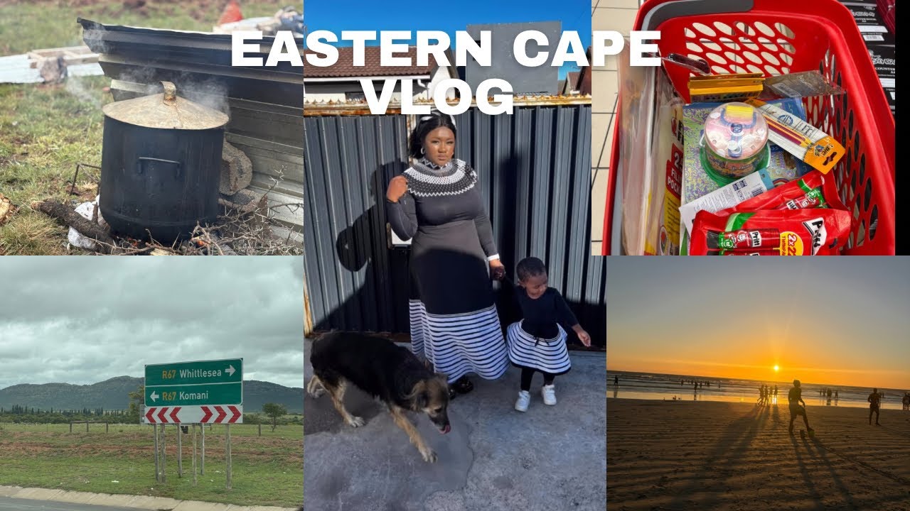 VLOGMAS 3: Travelling to EC| Beach date with family| Eastern Cape Vlog| Komani| Christmas in EC