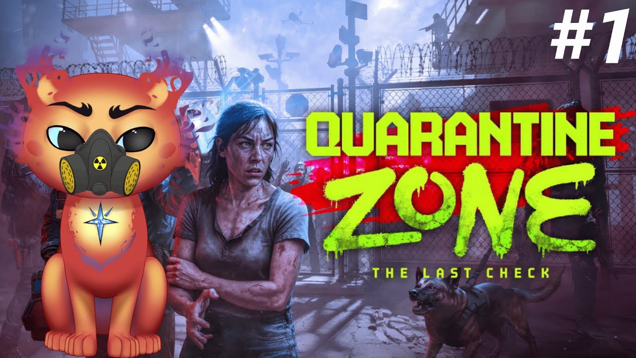 Где маска? Маску надел быстро! Прохождение Quarantine Zone: The Last Check #1