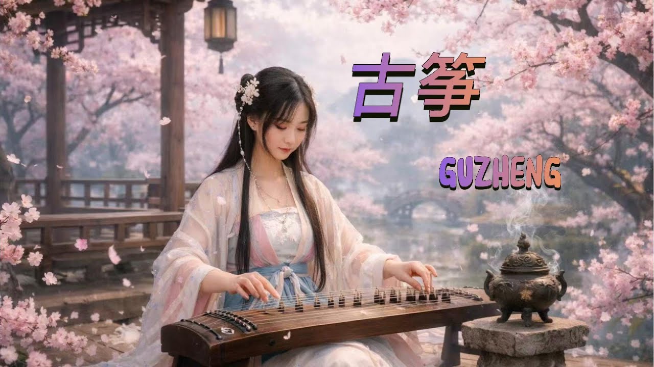 古筝、自然之声、缓慢的旋律，陪你放松、冥想、入眠。🌿 Relax | Sleep | Meditation | Oriental Instruments