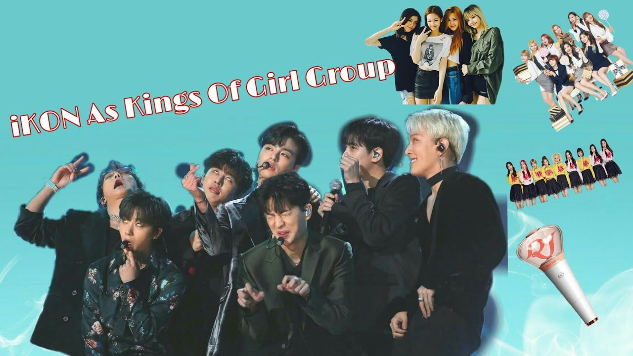 iKON As Kings Of Girl Group Dances || junhoellydays