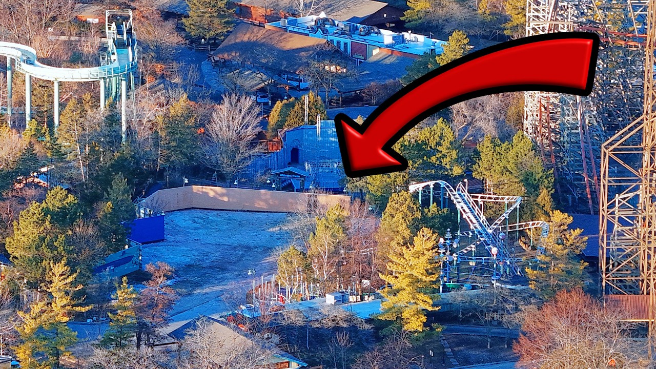 Camp Cartoon is GONE!! Six Flags Great America Construction Update Late February 2026