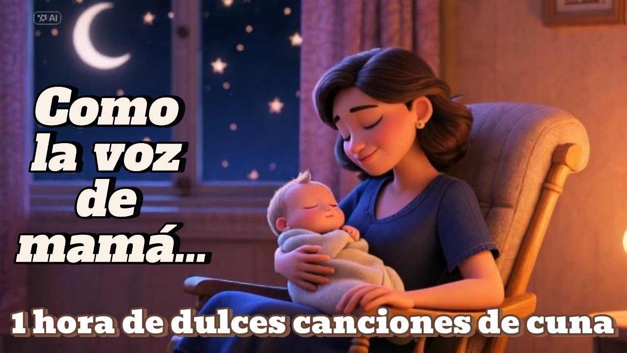 Como la voz de mamá   1 hora de canciones de cuna para dormir profundamente