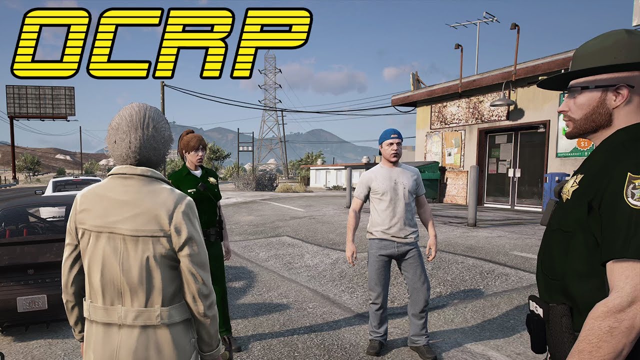 Grandma Gone Wild in GTA RP | OCRP
