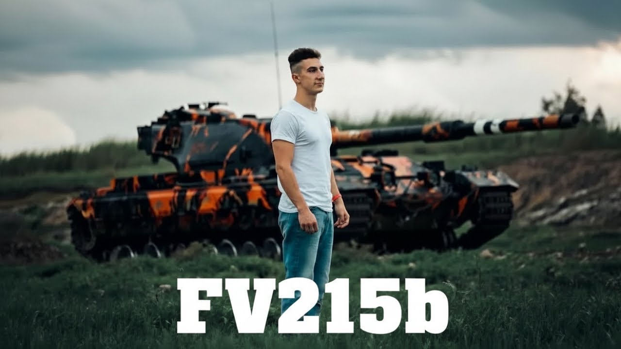 FV215b - ЛУЧШИЙ ТАНК ЗА  БОНЫ !!!  #fv215b #миртанков