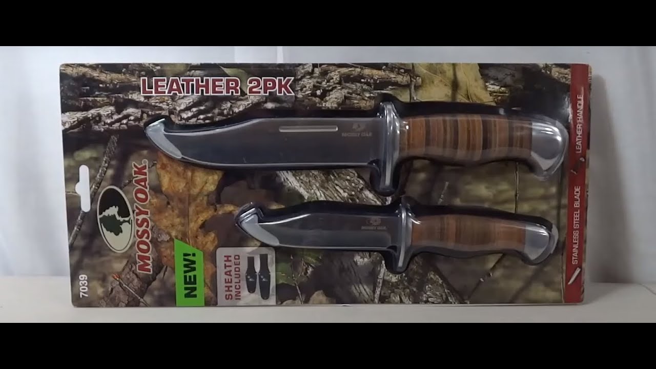 Review - MOSSY OAK 2-pieces Bowie Knife Fixed Blade Hunting Knives - Would I Recommend?