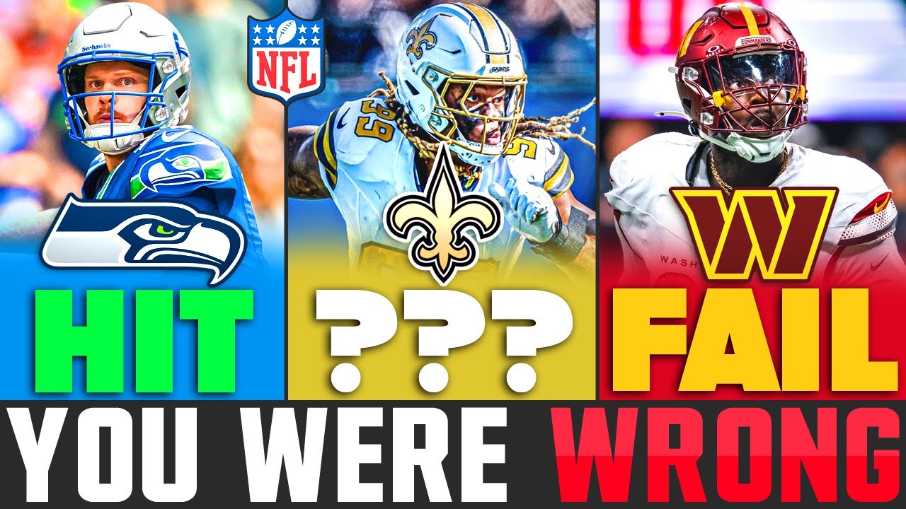 NFL Free Agency HITS & FAILS (We Were All WRONG)