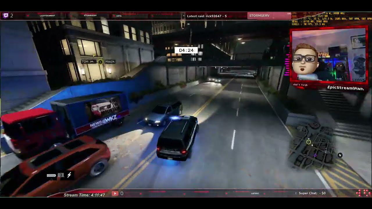 Watch_Dogs: Hack Attack - Garage Blackout Lock-in