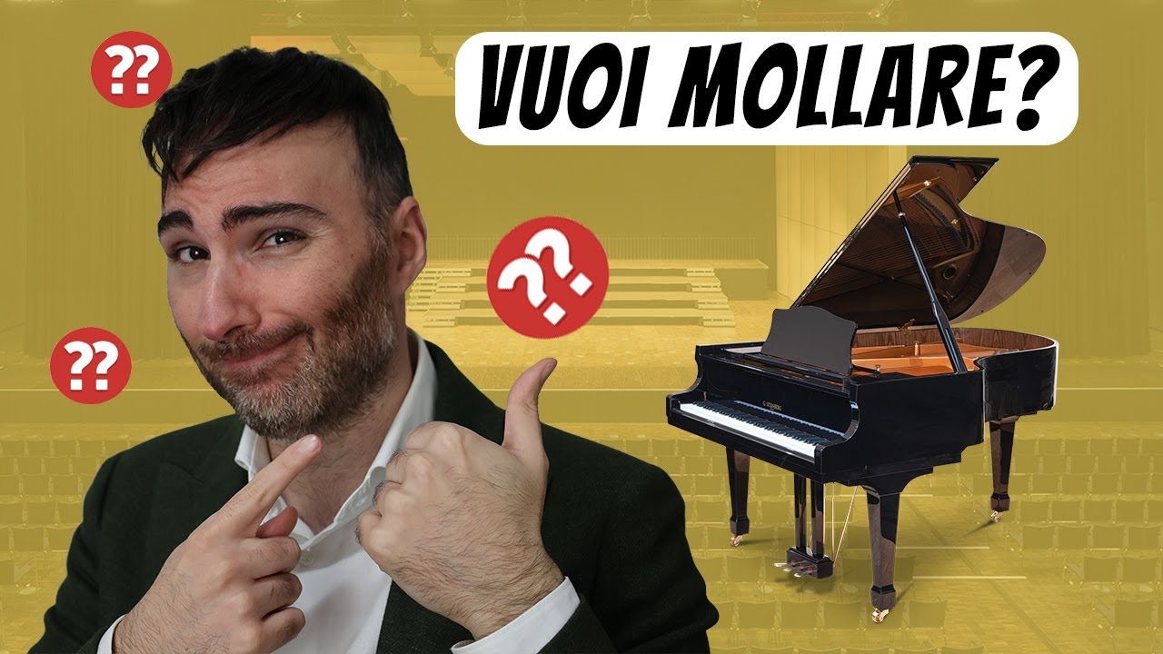 Perché si abbandona lo Studio del Pianoforte ❌