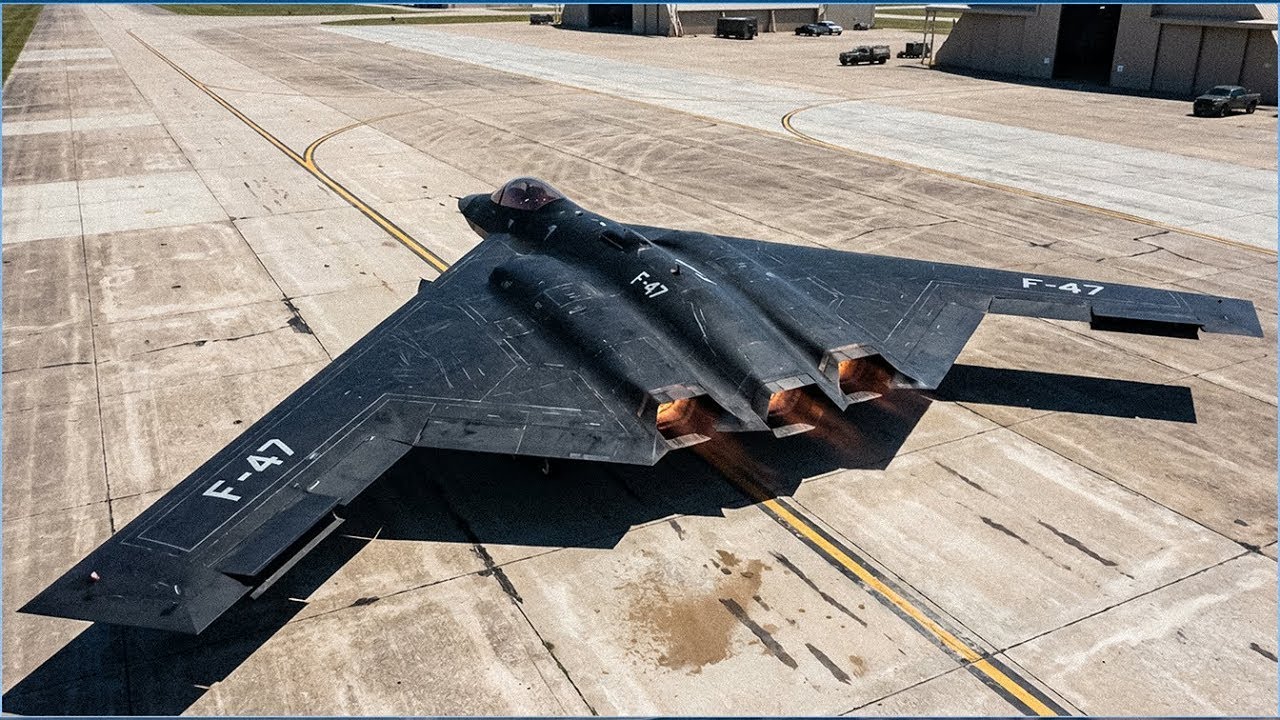 Самый мощный и смертоносный американский истребитель шестого поколения F-47 — это чудовище.