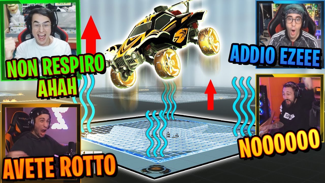 EZEKTOOR ESAGERA con KAAAT su ROCKET LEAGUE e MAPPE PERSONALIZZATE!