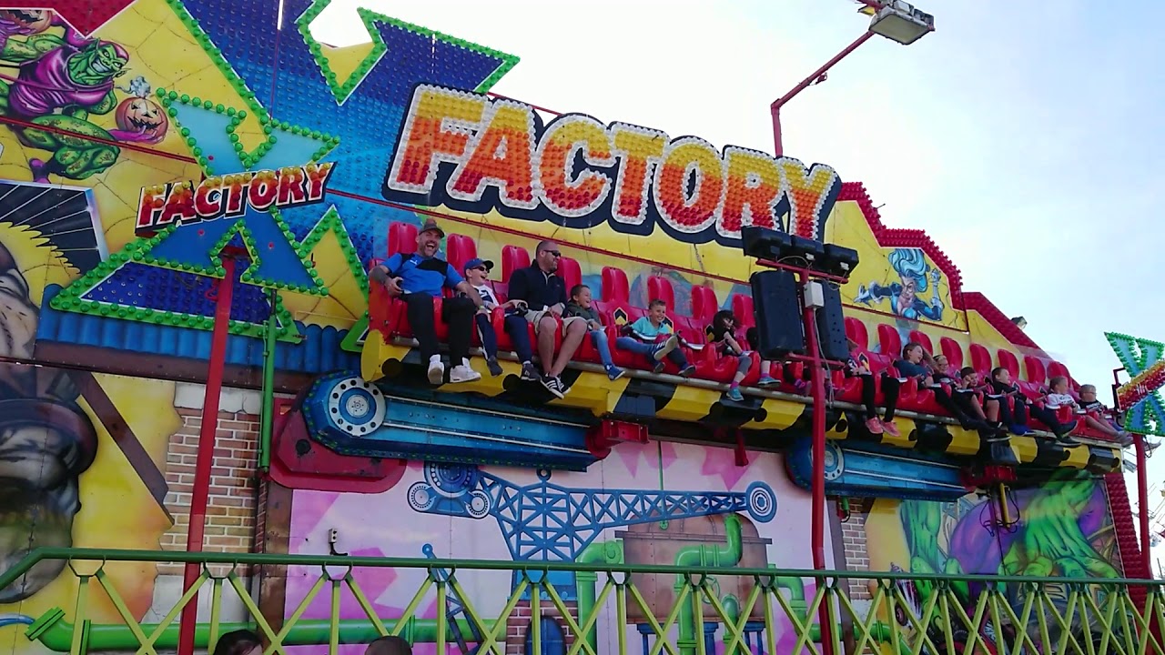 X Factory Ride At Brean Theme Park