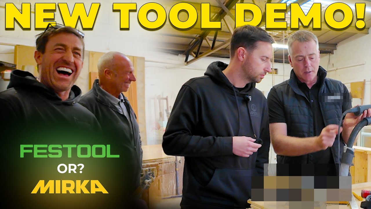 Эта ДЕМОНСТРАЦИЯ ИНСТРУМЕНТА заставила всех говорить… (FESTOOL или MIRKA!)