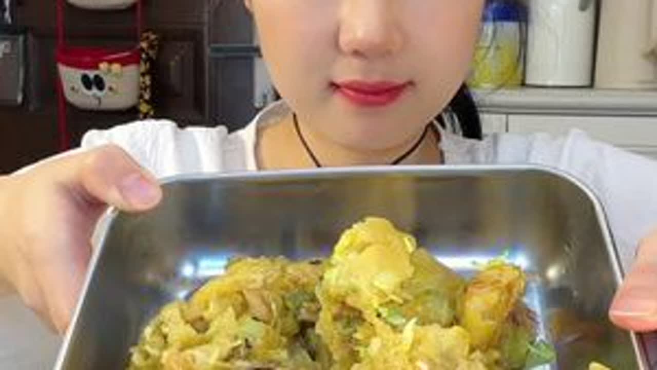 红薯粉煎饼 #红薯粉煎饼