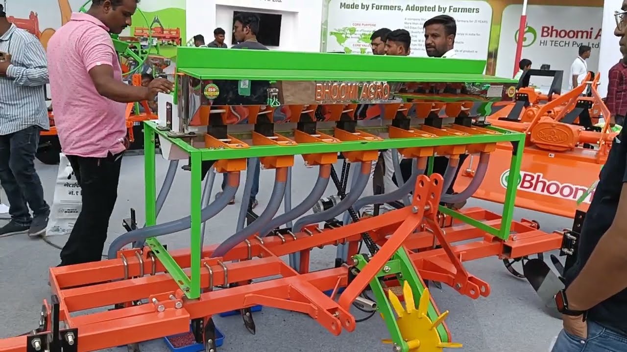 Bhoomi agro के नए-नए कृषि यंत्र आधुनिक seed drill machine #seed_drill_machine