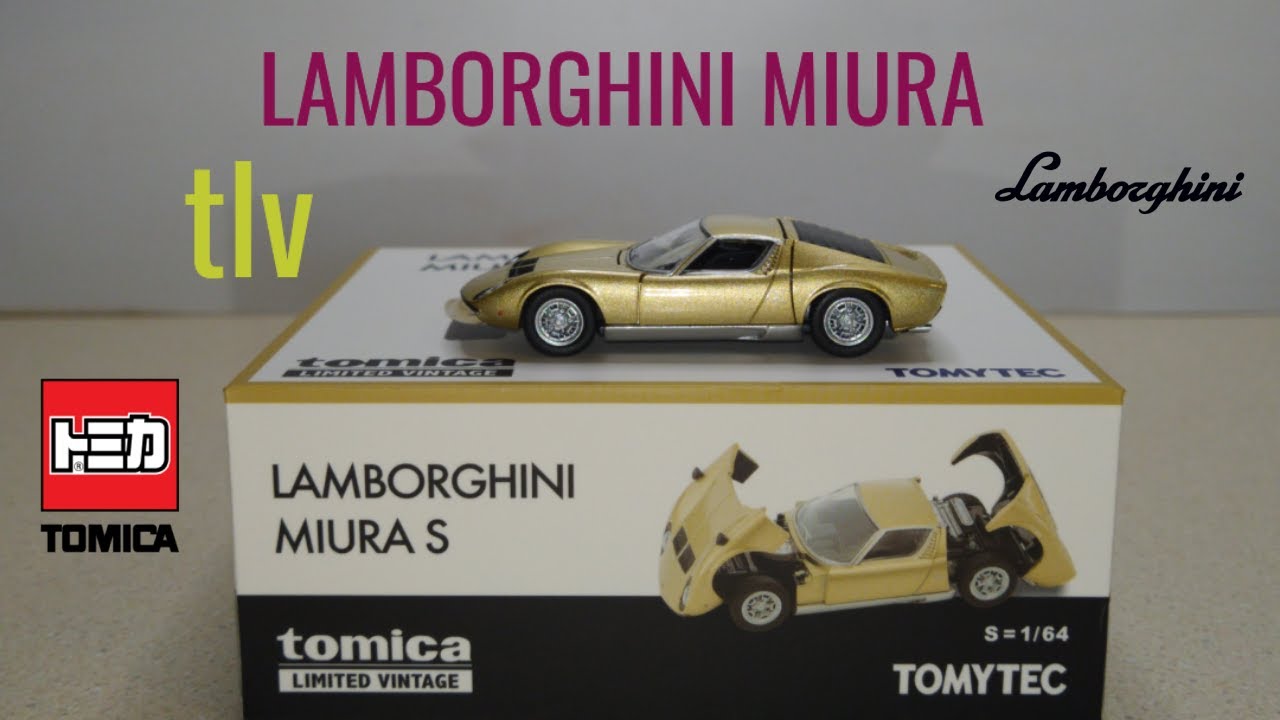 Tomica Limited Vintage Lamborghini Miura Gold (Deep Dive)