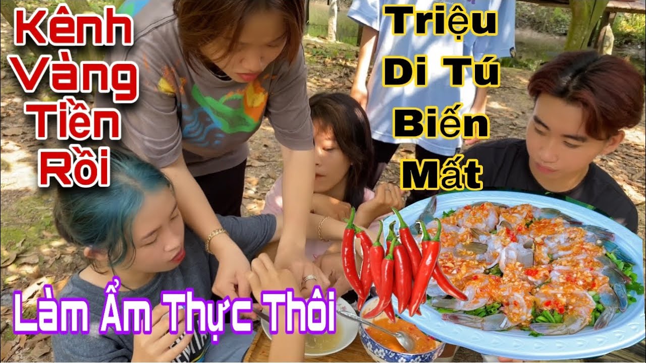Triệu Di Tú Biến Mất Tuyền Ơi Buồn Rầu Làm Ẩm Thực Với Mấy Đứa Nhỏ