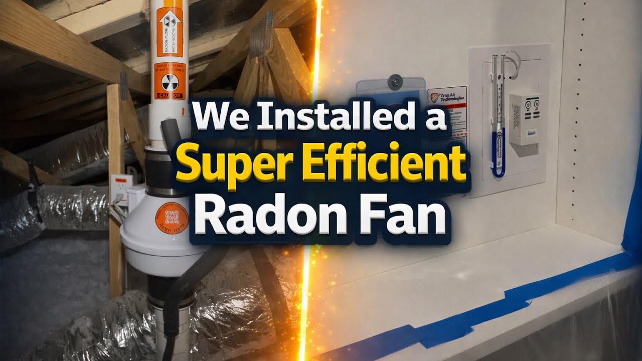 This Passive Radon Pipe Became a Powerful Mitigation System (Only 6 Watts!)
