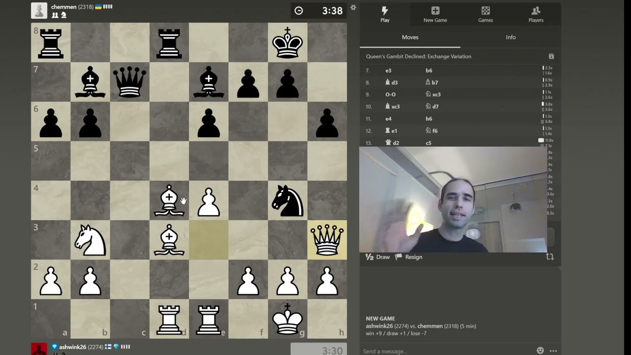 Chess - Dont Break up the Position Foolhardily