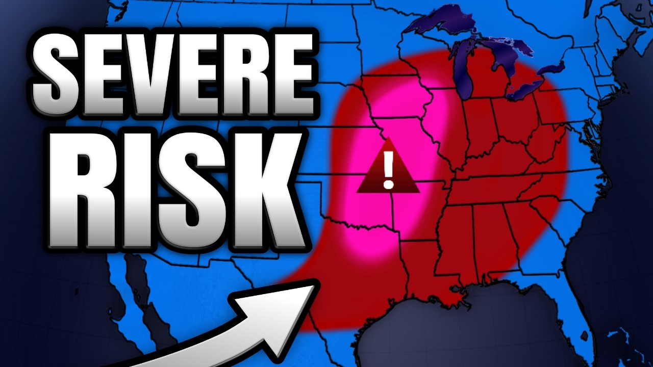 Сильная непогода может привести к торнадо...