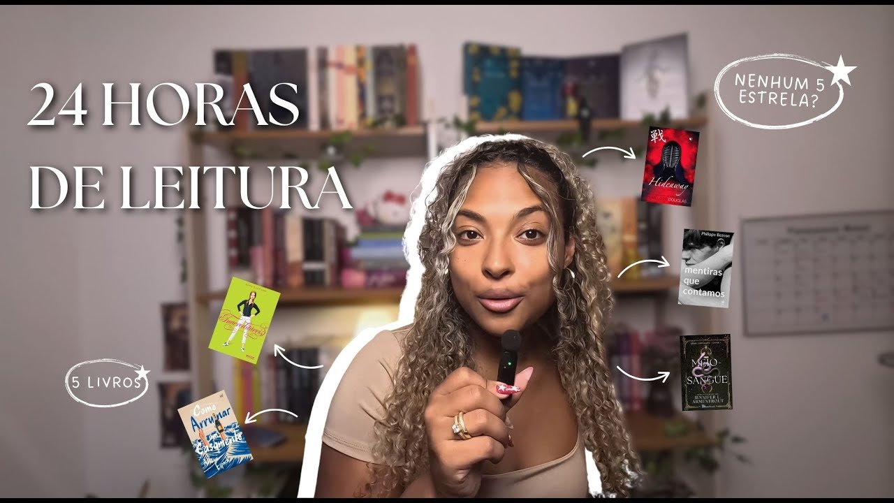 Desafio de 24 horas de leitura real e extremamente caótico