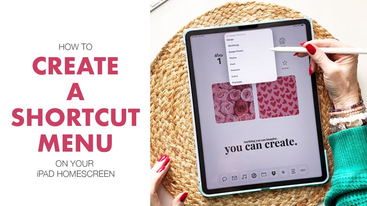 How to use Shortcuts on your iPad to create an App Menu