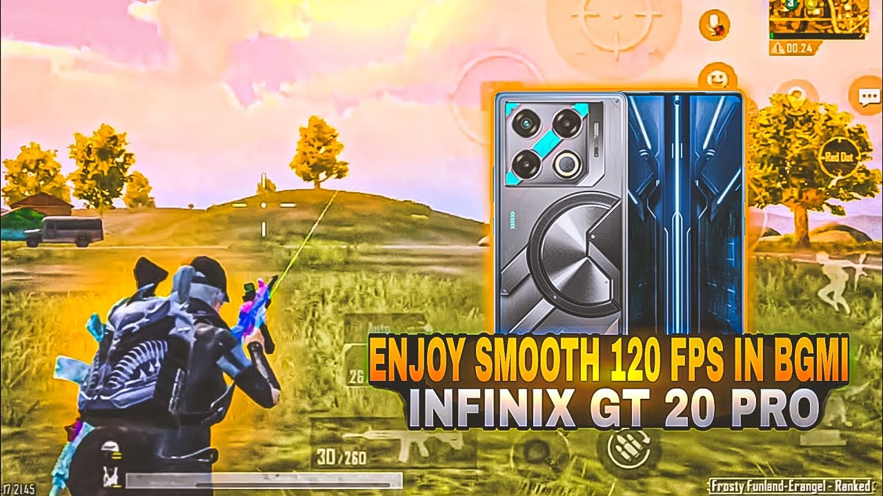 ENJOY Smooth 120 fps in BGMI 🔱 infinix gt 20 pro 