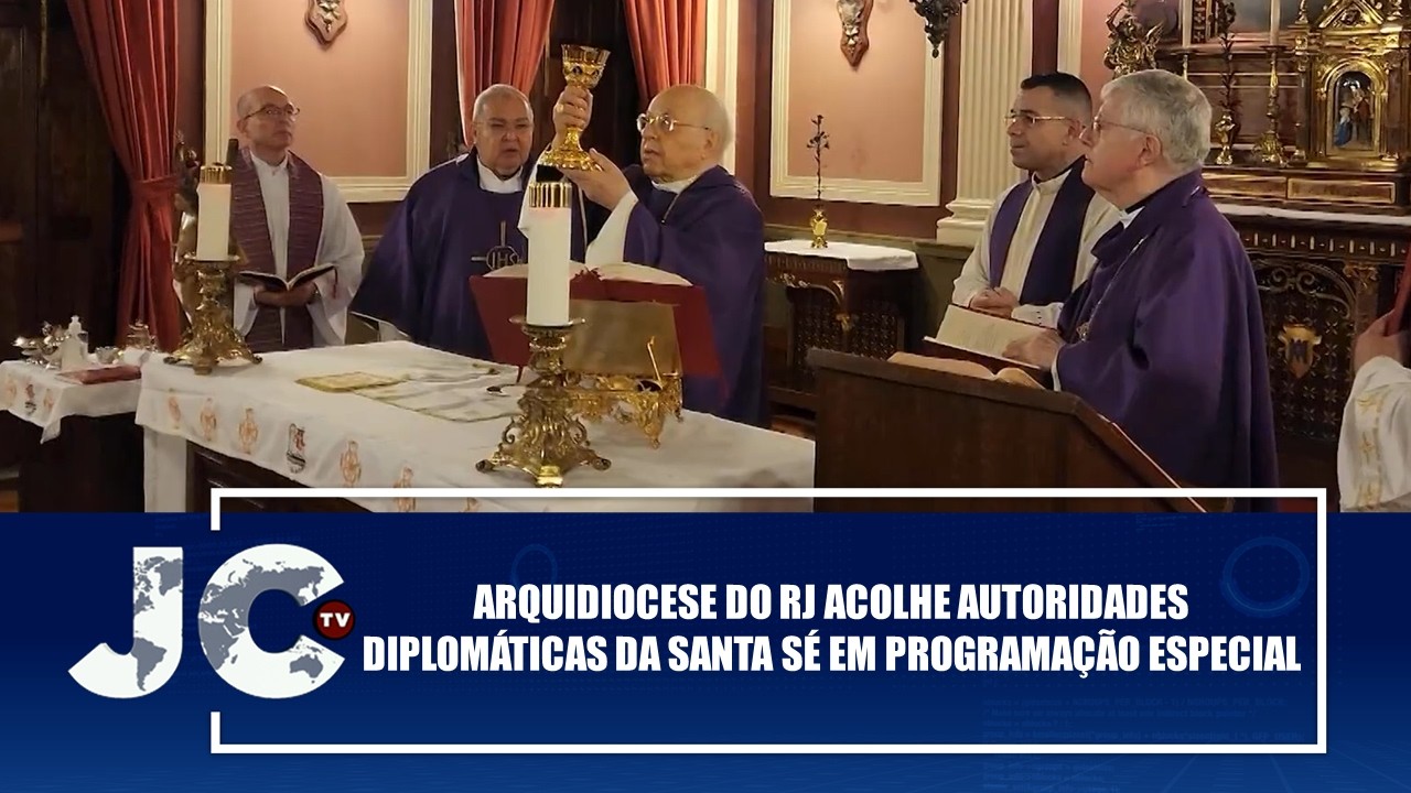 Arquidiocese do RJ acolhe autoridades diplomáticas da Santa Sé em programação especial–JCTV–05/03/26