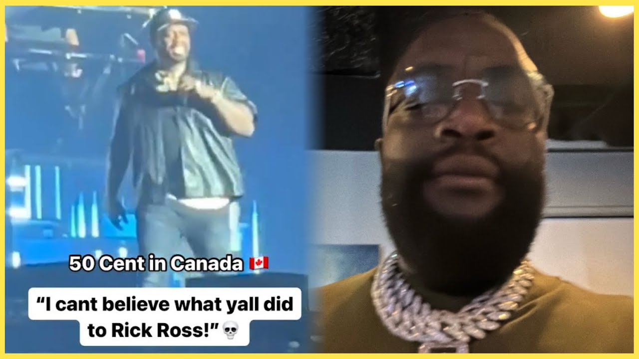 50 Cent Clowns Rick Ross On Stage in Canada! 