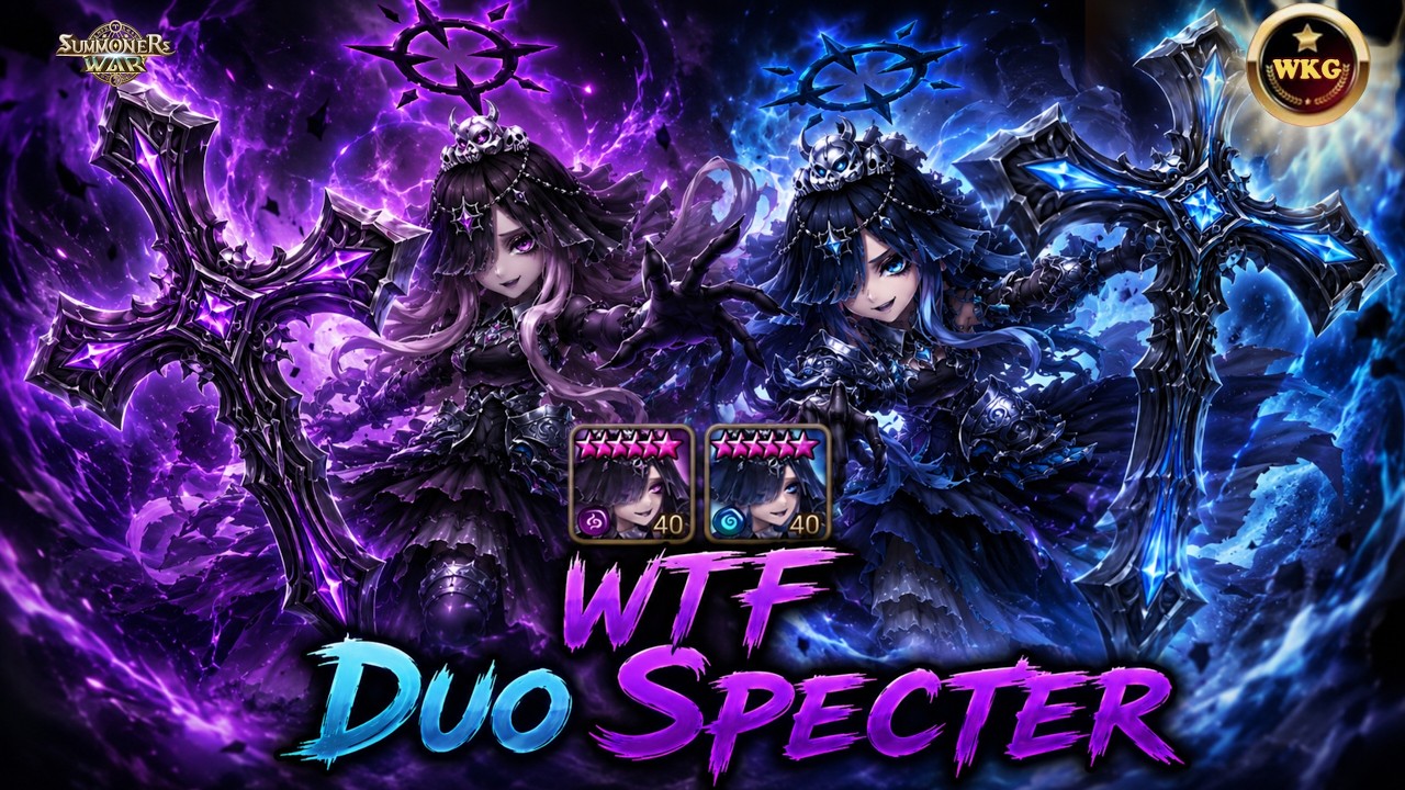 Dark + Water = DEADLY Specter Combo IN RTA SUMMONERS WAR