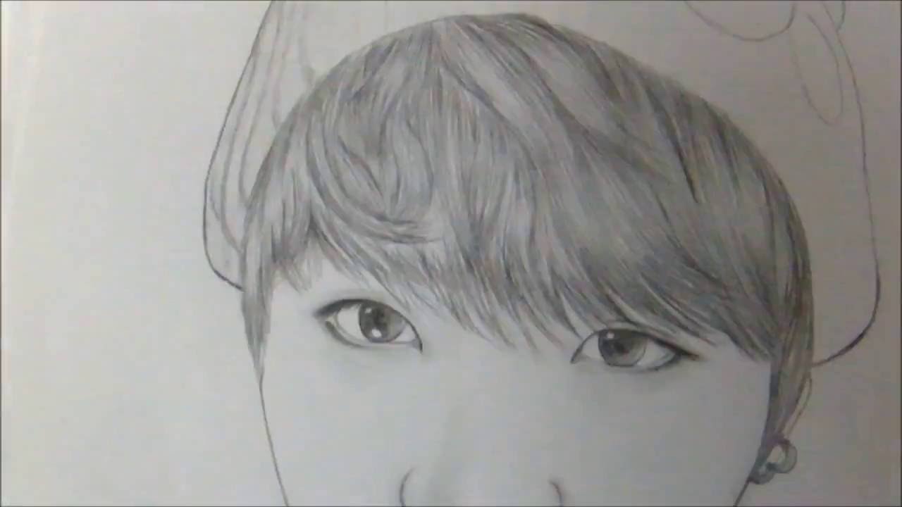 방탄소년단 BTS - 슈가 Suga speed drawing [requested]