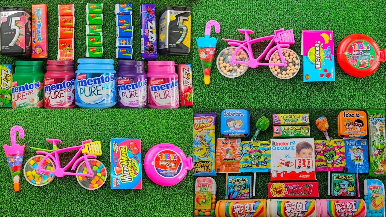 Satisfying ASMR Sweet Rainbow Candy Unboxing and Unpacking: Candy Island