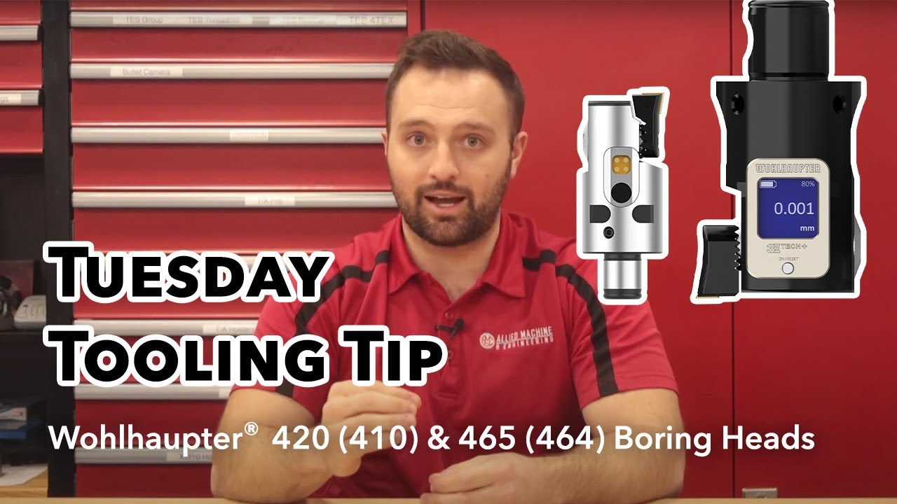 Tooling Tip - Wohlhaupter 420 (410) & 465 (464) Fine Boring Heads