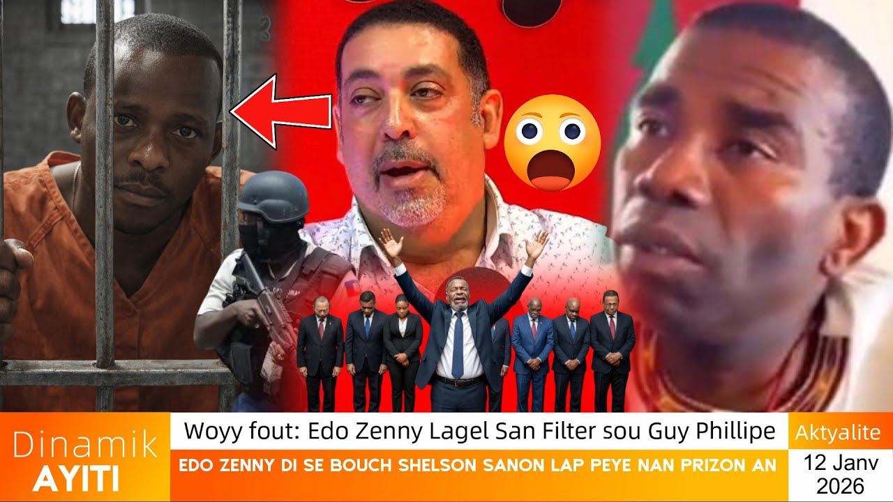 Woyy fout: Senateur Edo Zenny lagel san filter sou Patizan Guy Phillipe la Shelson Sanon ap peye sal