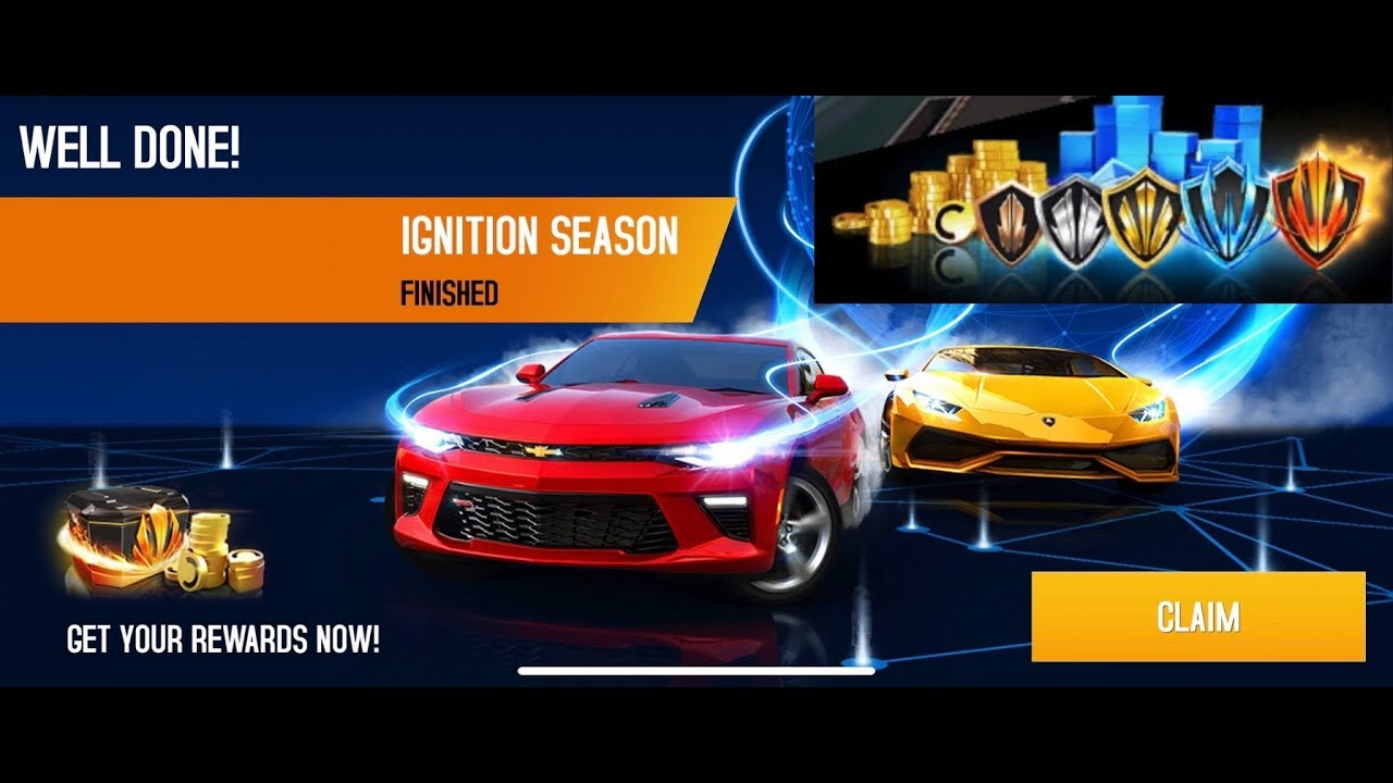 Asphalt 8 Multiplayer Ignition Season Elite League Rewards