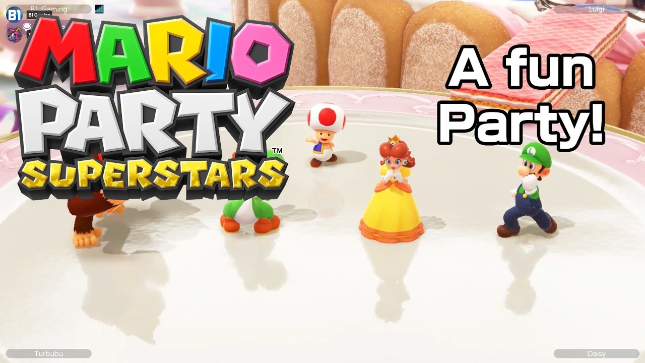 A Party Atop Peach's Birthday Cake | Mario Party Superstars