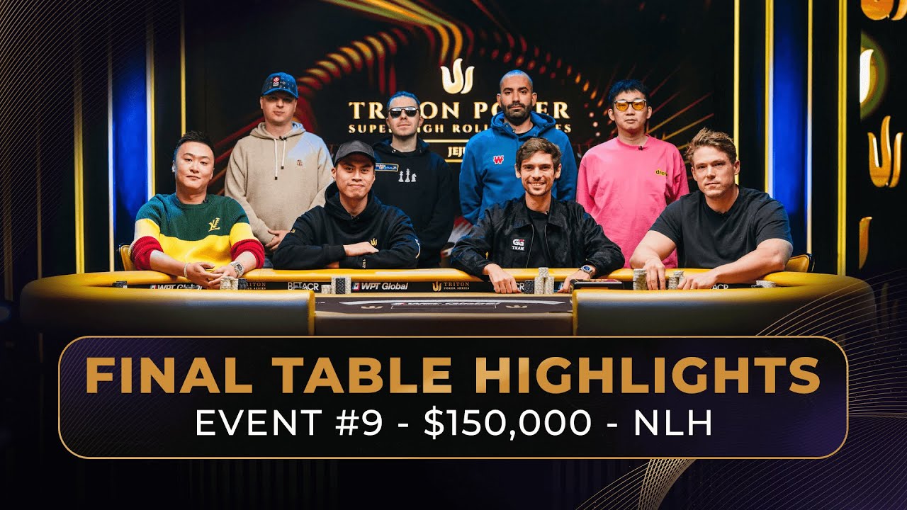 $4.61M for 1st! $150K NLH 8-Handed Final Table Highlights | Triton Poker Jeju 2025