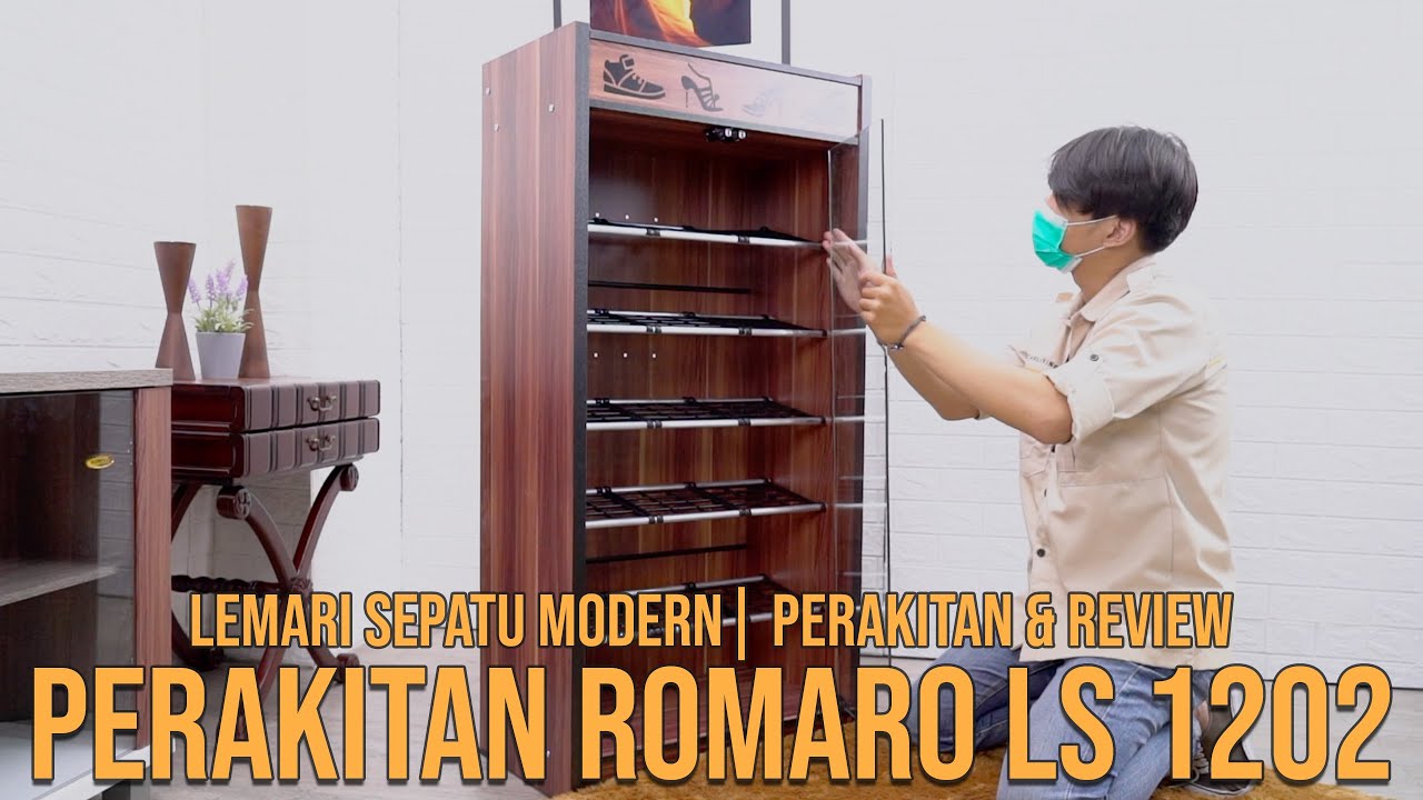CARA MERAKIT ROMARO LS 1202 LEMARI SEPATU | OSCARLIVING™