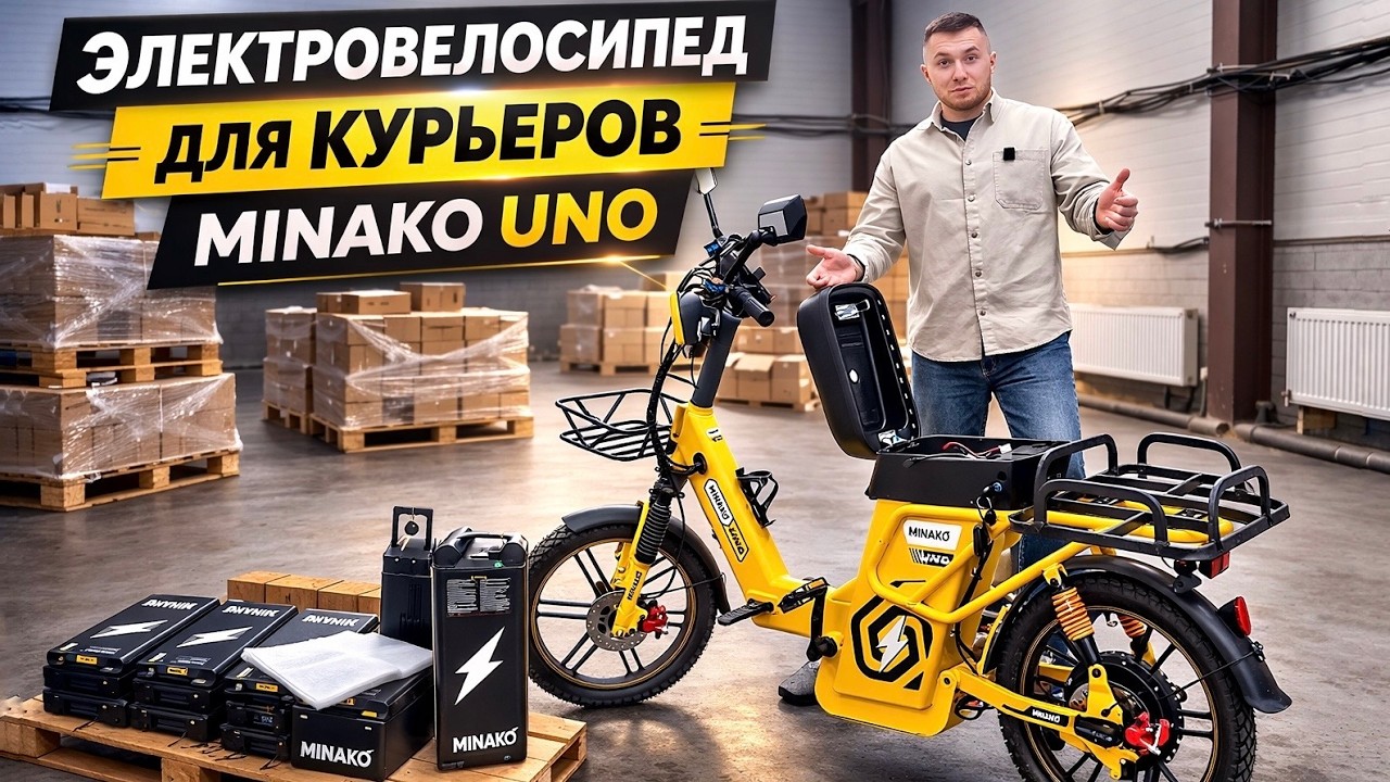 Фишки электровелосипеда Minako UNO | Вторая часть обзора