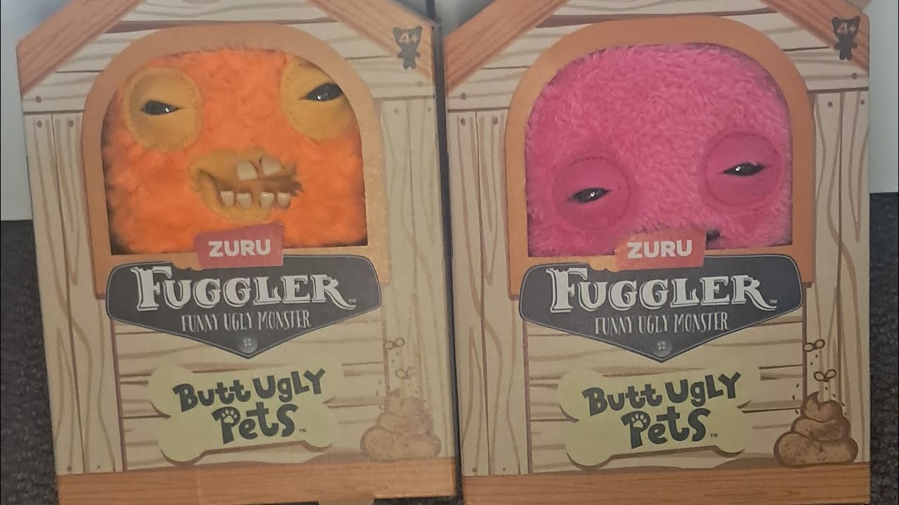 ASMR unboxing butt ugly pets fugglers (no talking)