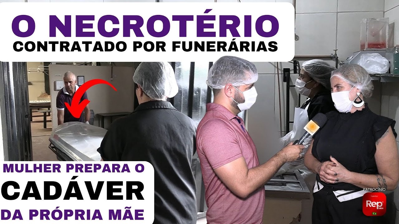 Os bastidores do NECROTÉRIO - Mulheres que lidam com a MORTE durante a preparação de CADÁVERES